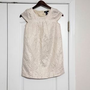 Gap Kids Girls Fancy Dress Sleeveless Lined Gold Size Medium